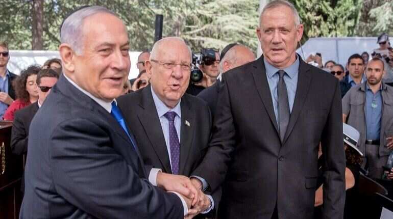 Israeli president to meet Netanyahu, Gantz Monday night