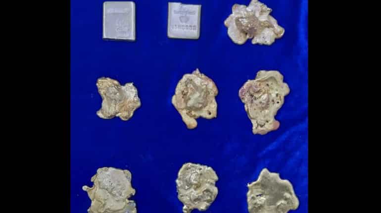 5.1 kg gold worth 2 crore hidden in socks, innerwear, motor pump seized in Chennai airport; 5 arrested