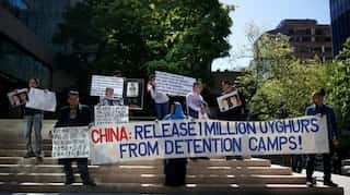 China's crackdown in Xinjiang: For Uighur refugees, freedom means losing family