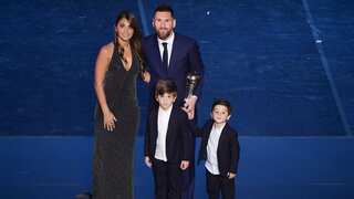 Football: 'A new adventure for all five of us,' says Lionel Messi's wife