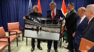 'Memories from Houston': PM Modi gifts framed photograph from 'Howdy, Modi' to Trump