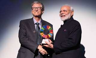 This belongs to crores of Indians who adopted 'Swachh Bharat': PM Modi on receiving Global Goalkeeper Award