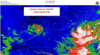 Headline Cyclonic storm 'Hikka' to reach Oman coast by today afternoon: IMD