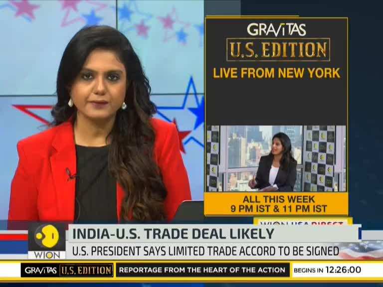 India-US trade deal 'very soon', says Trump