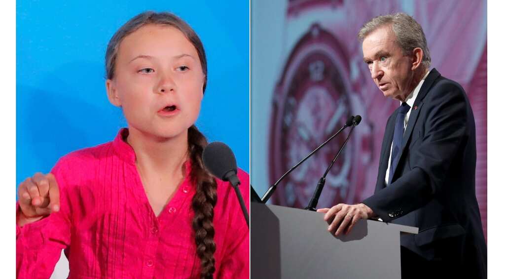 Luxury group LVMH top boss feels Greta Thunberg's speech was 'pessimistic, demoralising'