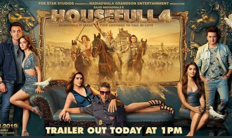 'Housefull 4' trailer: Akshay Kumar, Kriti Sanon's reincarnation comedy promises to be fun 'Housefull 4' trailer: Akshay Kumar, Kriti Sanon's reincarnation comedy promises to be fun