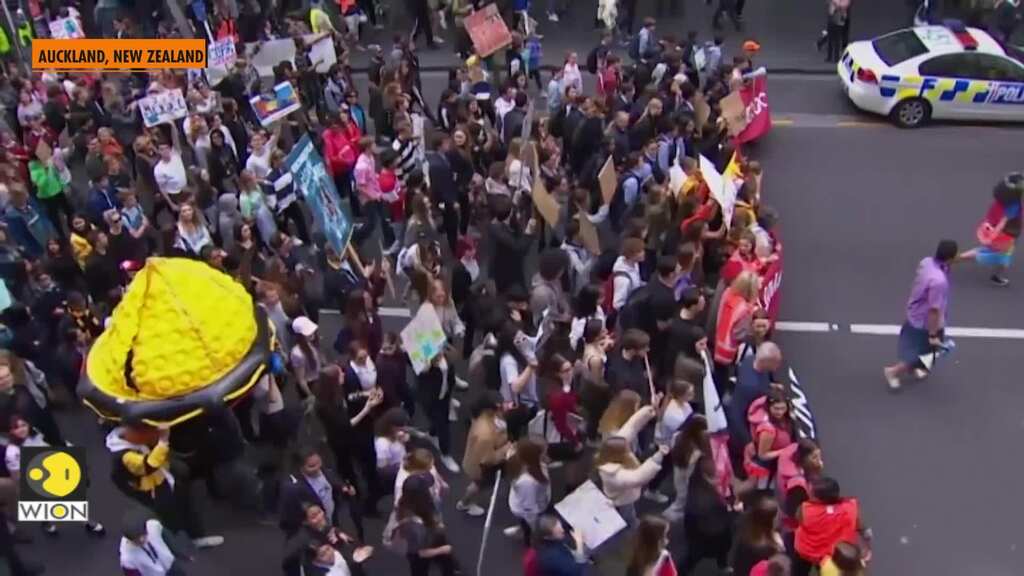 Thousands join 2nd wave of climate protests in NZ