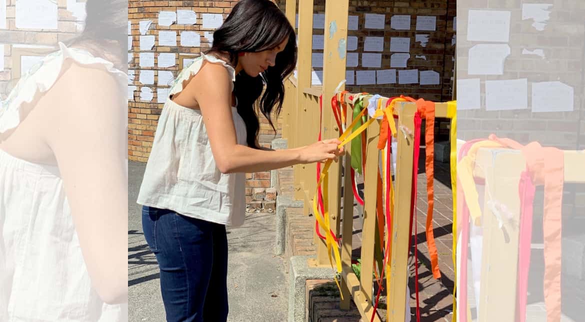 Prince Harry's wife Meghan Markle honours murdered South African student
