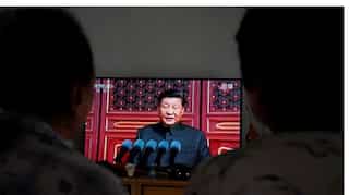 Chinese President Xi Jinping says country will stay on path of peaceful development