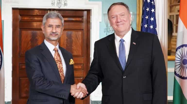 External Affairs Minister S Jaishankar meets Pompeo in Washington