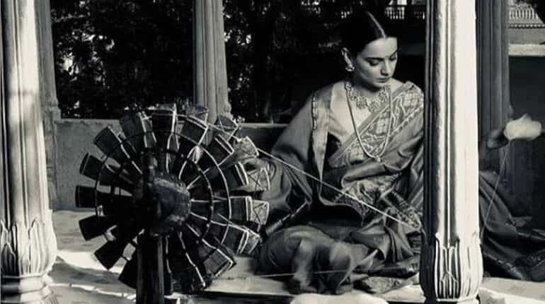 Kangana Ranaut pitches for revival of khadi on Gandhi Jayanti Kangana Ranaut pitches for revival of khadi on Gandhi Jayanti