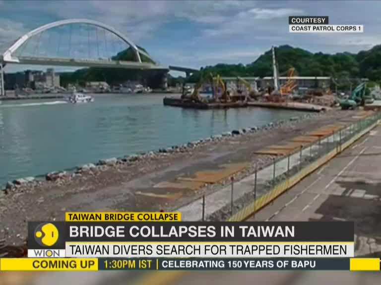 Bridge collapses in Taiwan, kills four people
