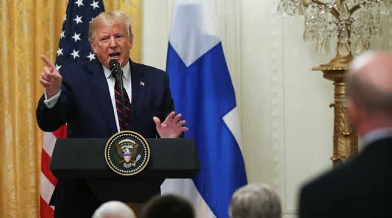 US President Donald Trump slams impeachment probe as hoax as Democrats seek White House documents