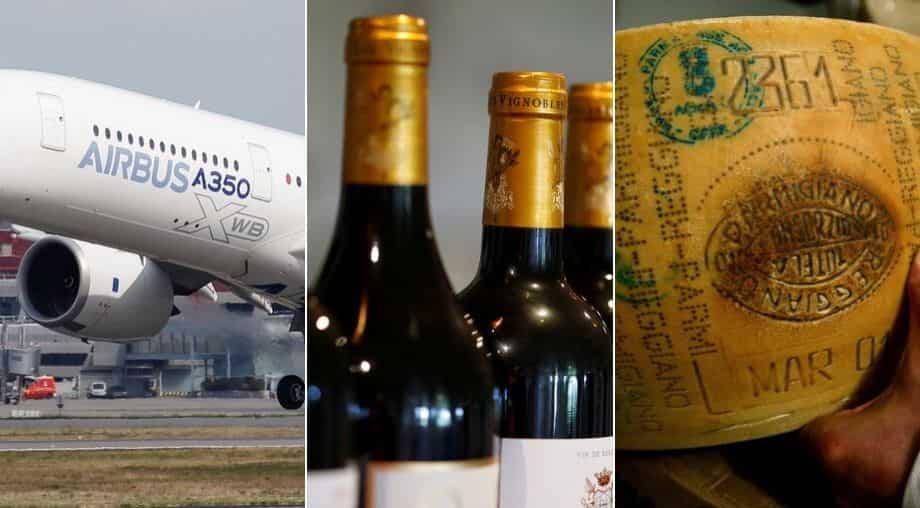 US widens trade war with tariffs on European planes, cheese, whisky to punish subsidies