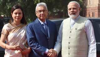 PM Modi inaugurates two projects in Mauritius through video conferencing