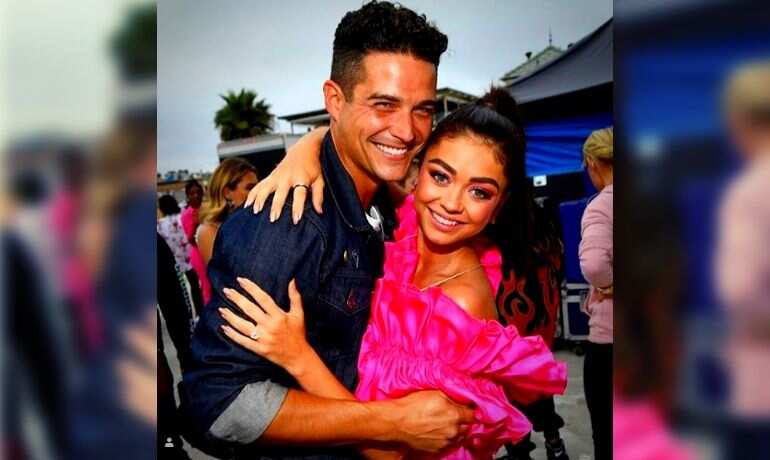 Sarah Hyland, Wells Adams celebrate what would have been their wedding day