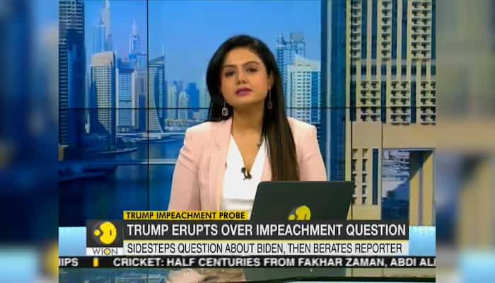 Defiant Trump takes aim at journalist over Ukraine