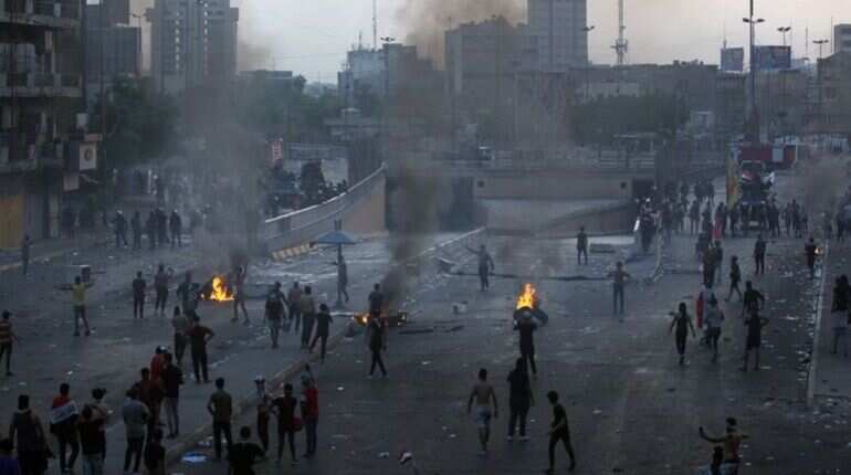 Iraq protests death toll rises to 73; over 3,000 injured Iraq protests death toll rises to 73; over 3,000 injured