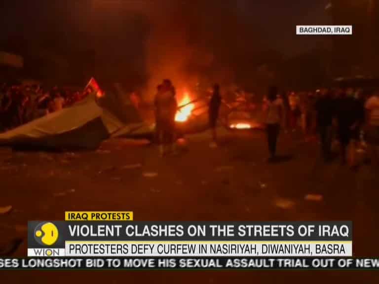Protests in Iraq enters 3rd day: Death toll climbs to at least 34