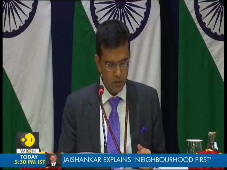Indian Ministry of External Affairs briefs media