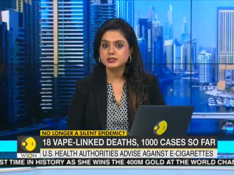 US vaping-related deaths rise to 18, illnesses surpass 1,000: CDC