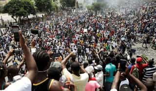 Haitian protesters clash with police in new push for president's ouster