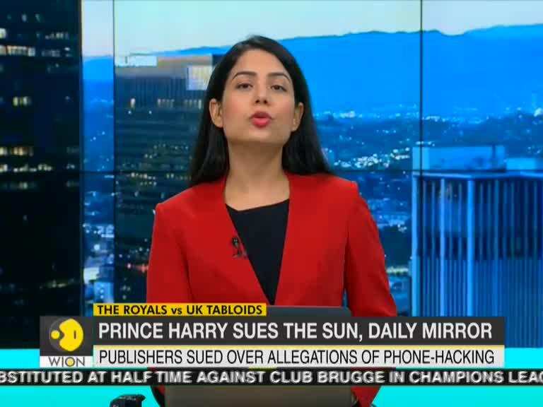 Britain's Prince Harry sues owners of The Sun and Daily Mirror over phone-hacking