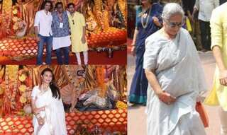 Rani Mukerji to Jaya Bachchan, B-town celebrities show up for Durga Puja celebration