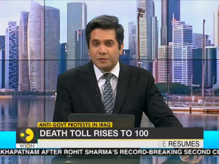 Anti-Govt protests in Iraq, death toll rises to 100