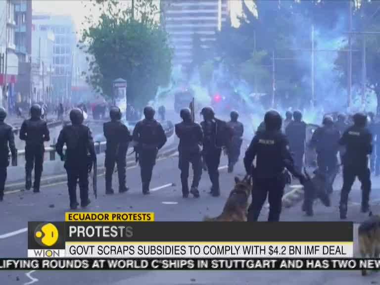 Ecuador Protests: Protests as government scraps fuel subsidies