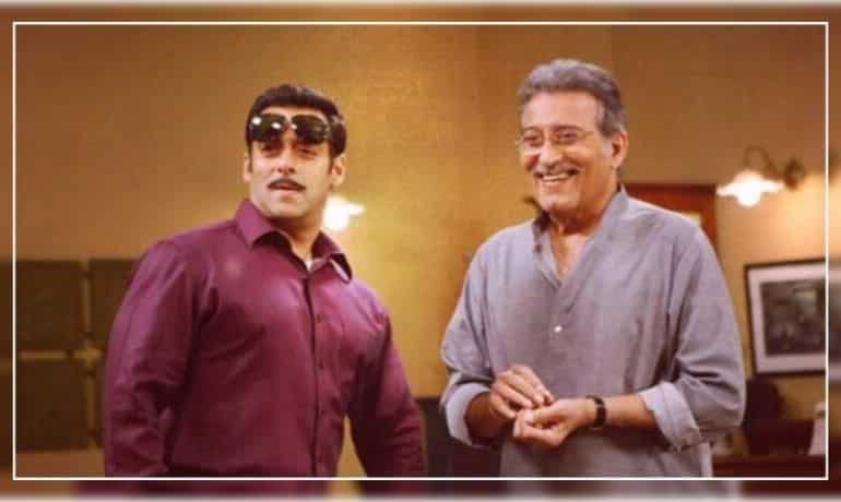 Salman Khan wraps up shooting of 'Dabangg 3', pays tribute to late actor Vinod Khanna Salman Khan wraps up shooting of 'Dabangg 3', pays tribute to late actor Vinod Khanna