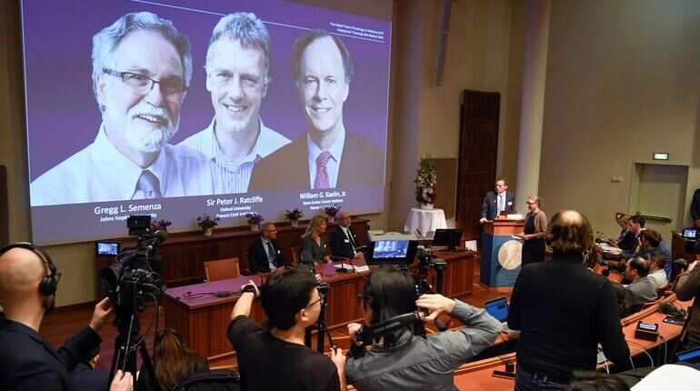 Nobel Medicine Prize won by doctors for work on cells' response to oxygen Nobel Medicine Prize won by doctors for work on cells' response to oxygen