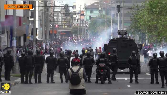 Ecuador convulsed by protests, clashes, roadblocks