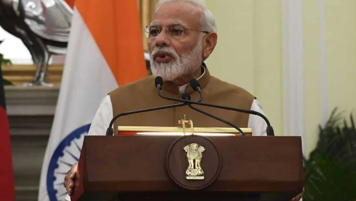 Prime Minister Modi expresses gratitude