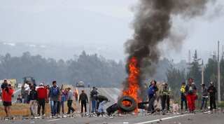 Clashes at protests in Ecuador over fuel price hike, oil facilities seized