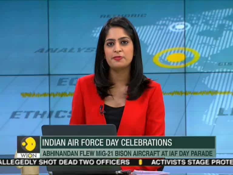 Air Force Day 2019: Balakot Warrior Abhinandan Leads MiG-21 Bison Formation
