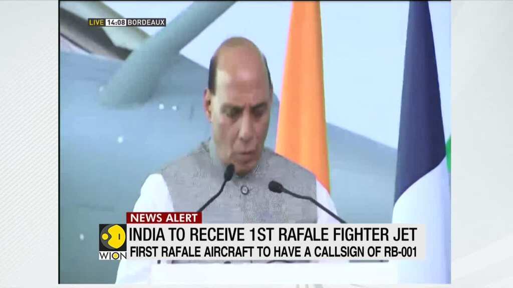 Indian Defence Minister Rajnath Singh says 'New milestone in Indo-French defence cooperation'