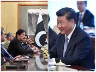 Pakistan Prime Minister Imran Khan discusses bilateral issues with Chinese President Xi Jinping