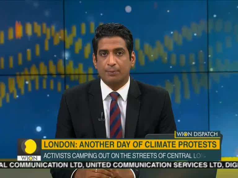 London: Another day of climate protests