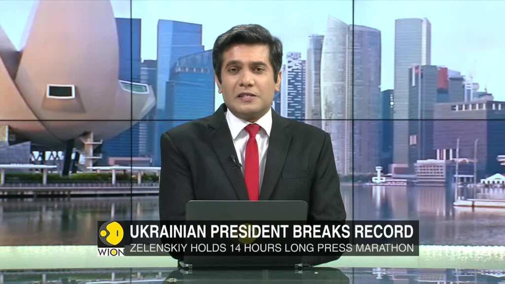 Ukrainian President Breaks Record