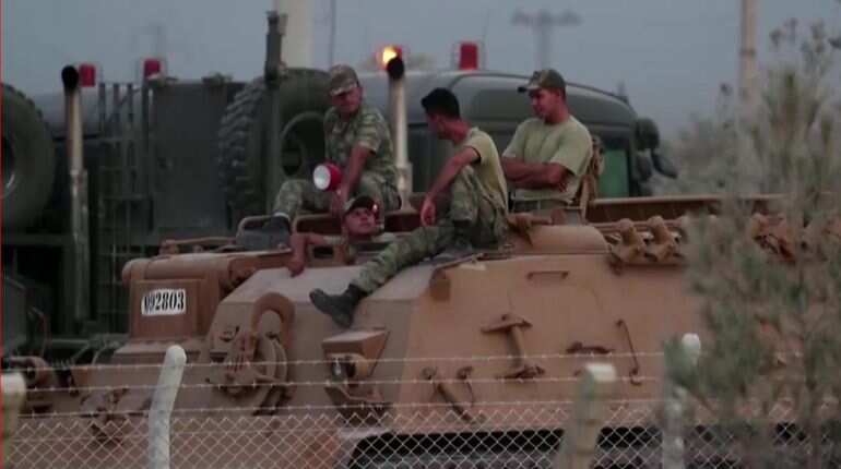 Rebel faction takes frontline role in Turkey offensive Rebel faction takes frontline role in Turkey offensive