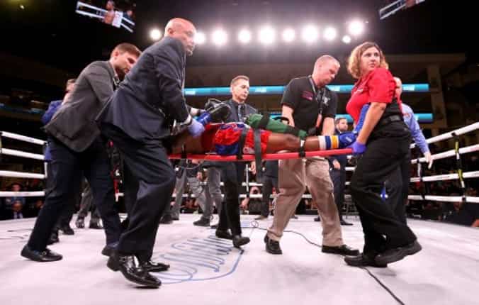 US fighter Patrick Day hospitalized after knockout by Charles Conwell US fighter Patrick Day hospitalized after knockout by Charles Conwell