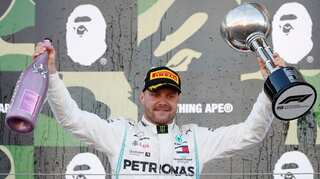 Mercedes driver Valtteri Bottas wins Japanese Grand Prix