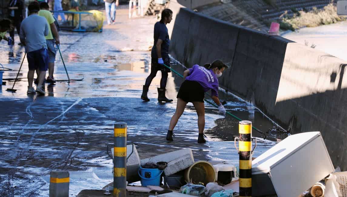 One of the most violent typhoon in recent years