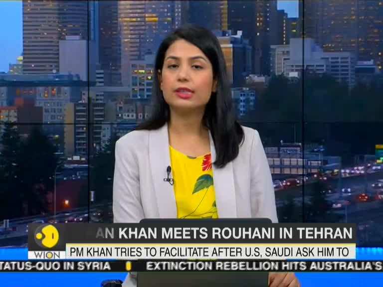 Imran Khan meets Hassan Rouhani in Tehran