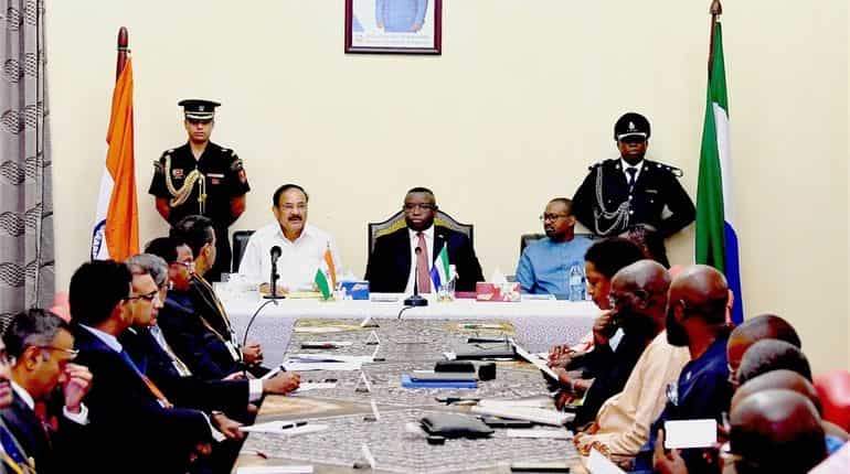 Isolate nations which aid, abet terrorism: VP Venkaiah Naidu in Sierra Leone