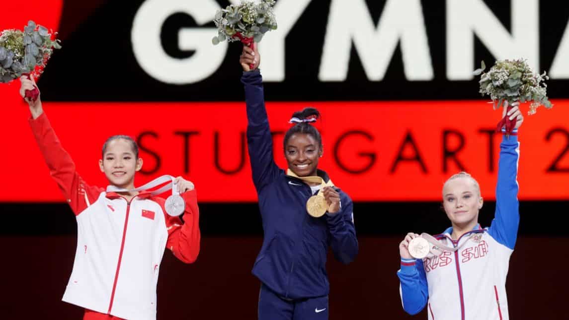 World Championships’ most decorated gymnast