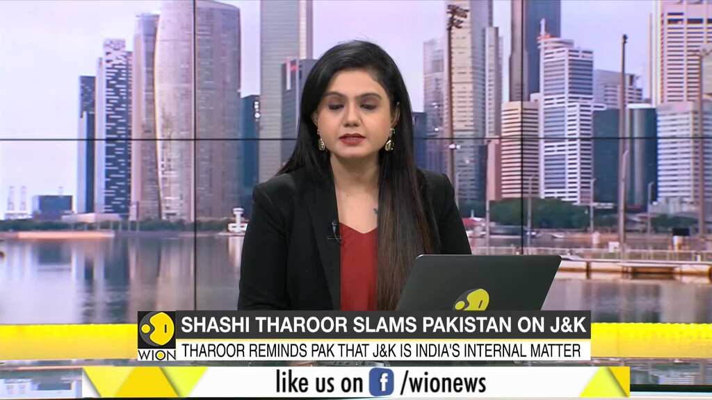 Shashi Tharoor slams Pakistan on J&K at  Asian Parliamentary Assembly meet