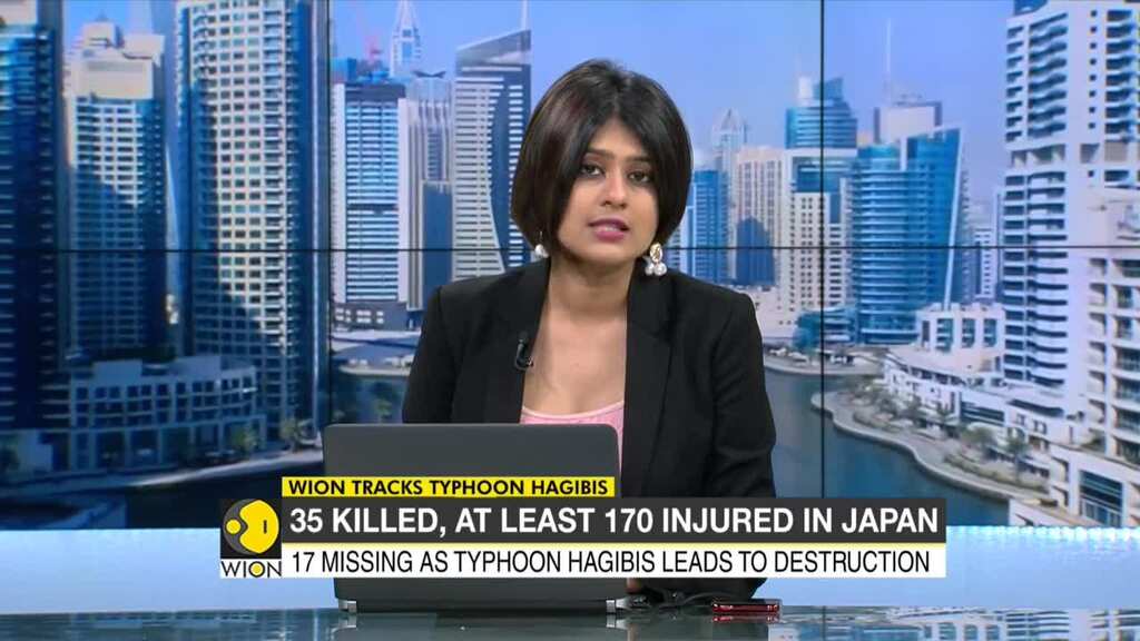 35 killed, at least 170 injured after Typhoon Hagibis makes landfall in Japan