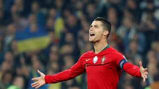 Euro 2020 qualifier: Ukraine beat Portugal despite Cristiano Ronaldo's milestone goal
